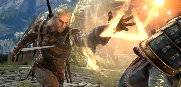 Image for See Geralt cut into Soul Calibur VI