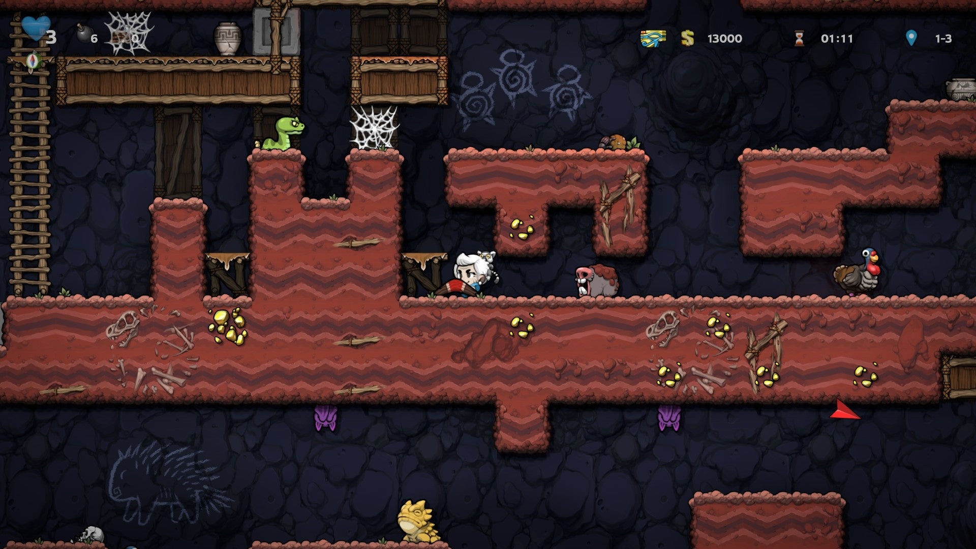 Image for Spelunky 2's first few levels are now friendlier