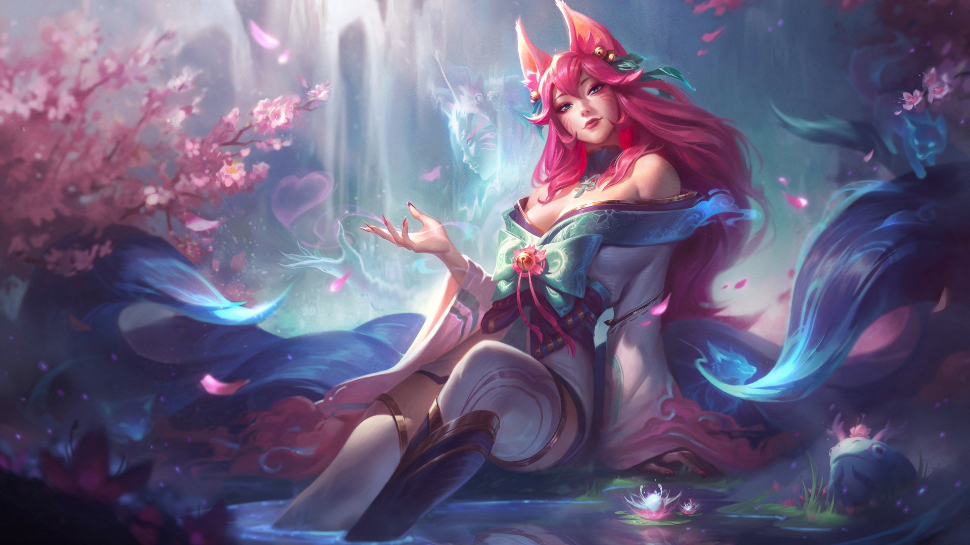 Image for Spirit Blossom event spans League Of Legends, Teamfight Tactics, and Runeterra