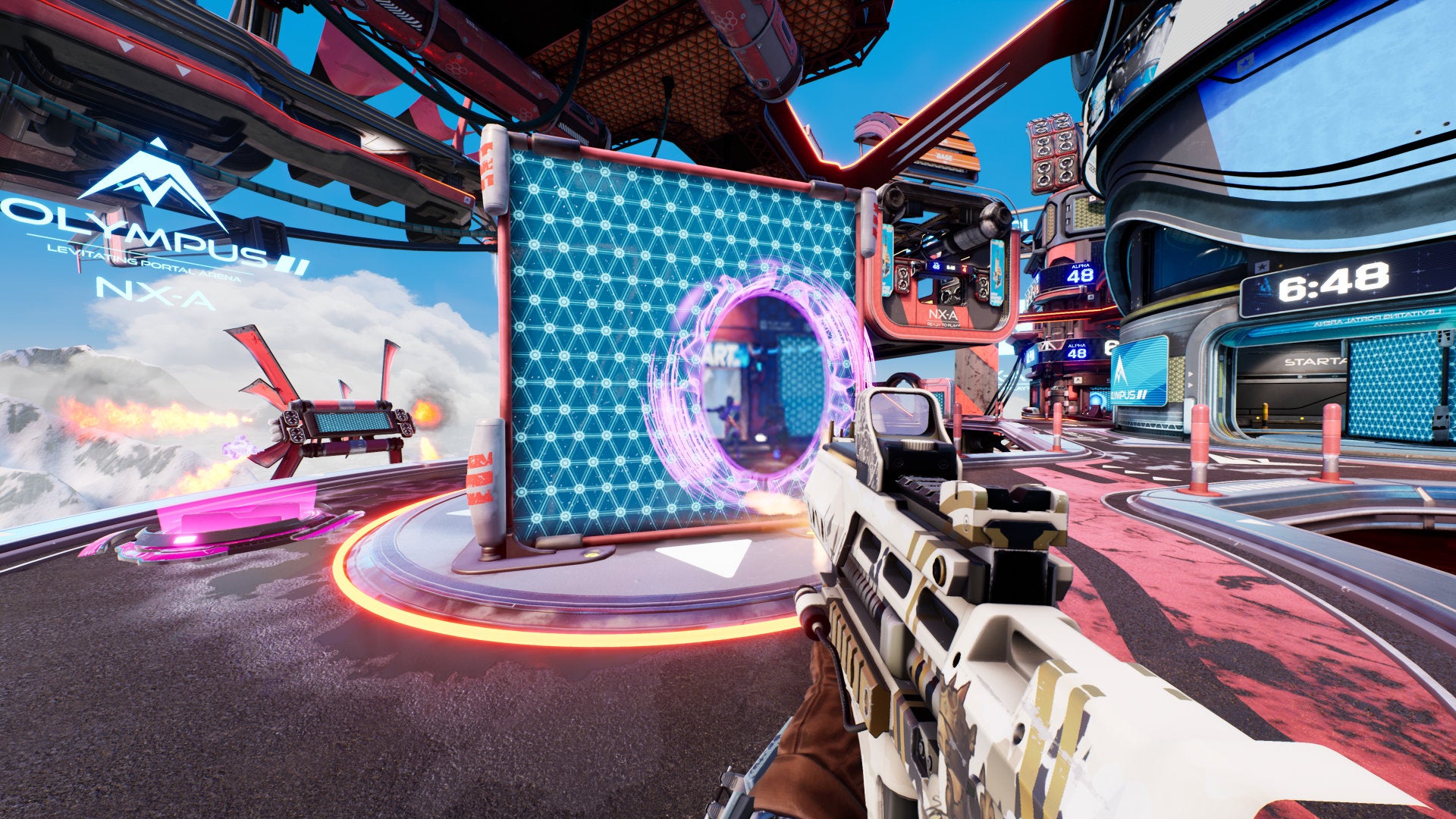 Splitgate gets a map editor in launch of 'season 1'