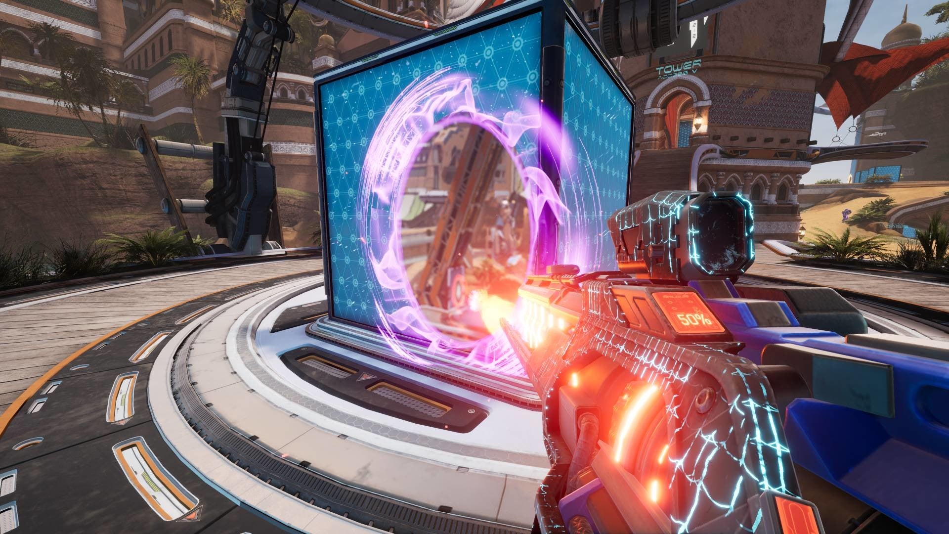 Image for Halo plus portals FPS Splitgate delays launch after surprisingly popular beta