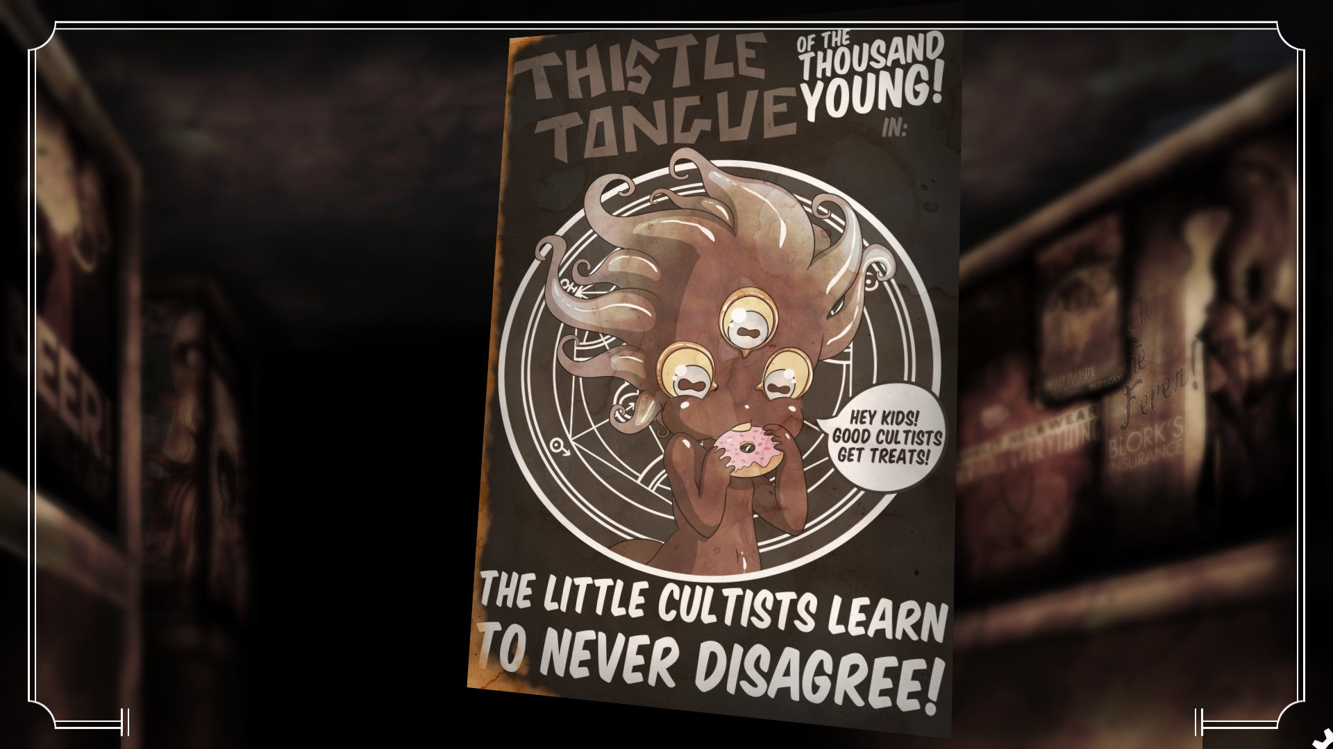 Image for Post-Lovecraft horror/comedy visual novel The Miskatonic is out today