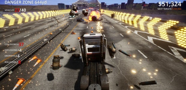 Image for Score attack car-wrecker Danger Zone 2 is out now