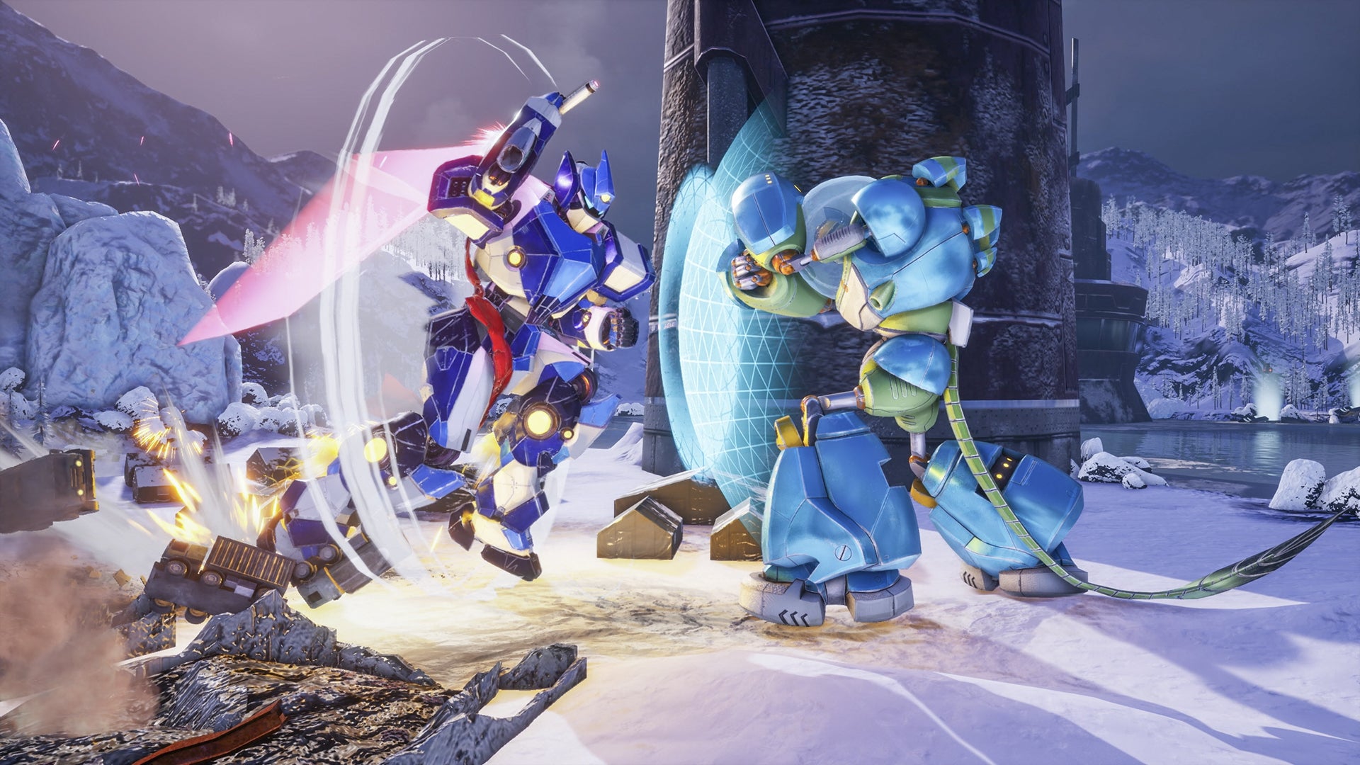 Image for Override: Mech City Brawl faces down an alien invasion in a new trailer