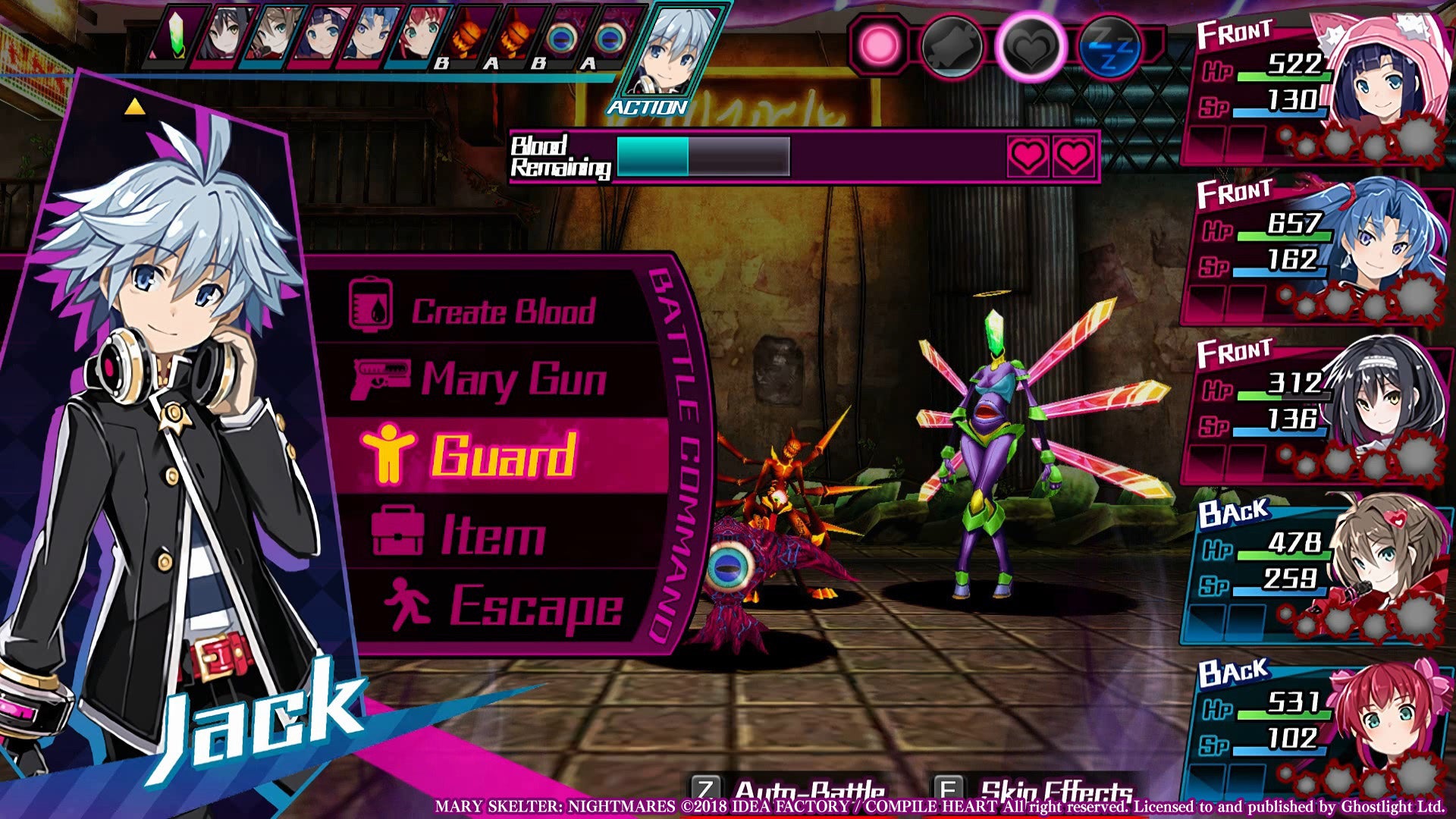 Image for Goth anime dungeon crawl Mary Skelter: Nightmares is out now