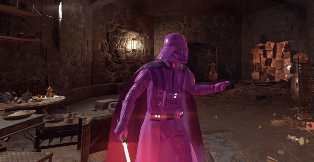 Image for Pink Vader comes to Star Wars Battlefront 2 in mod
