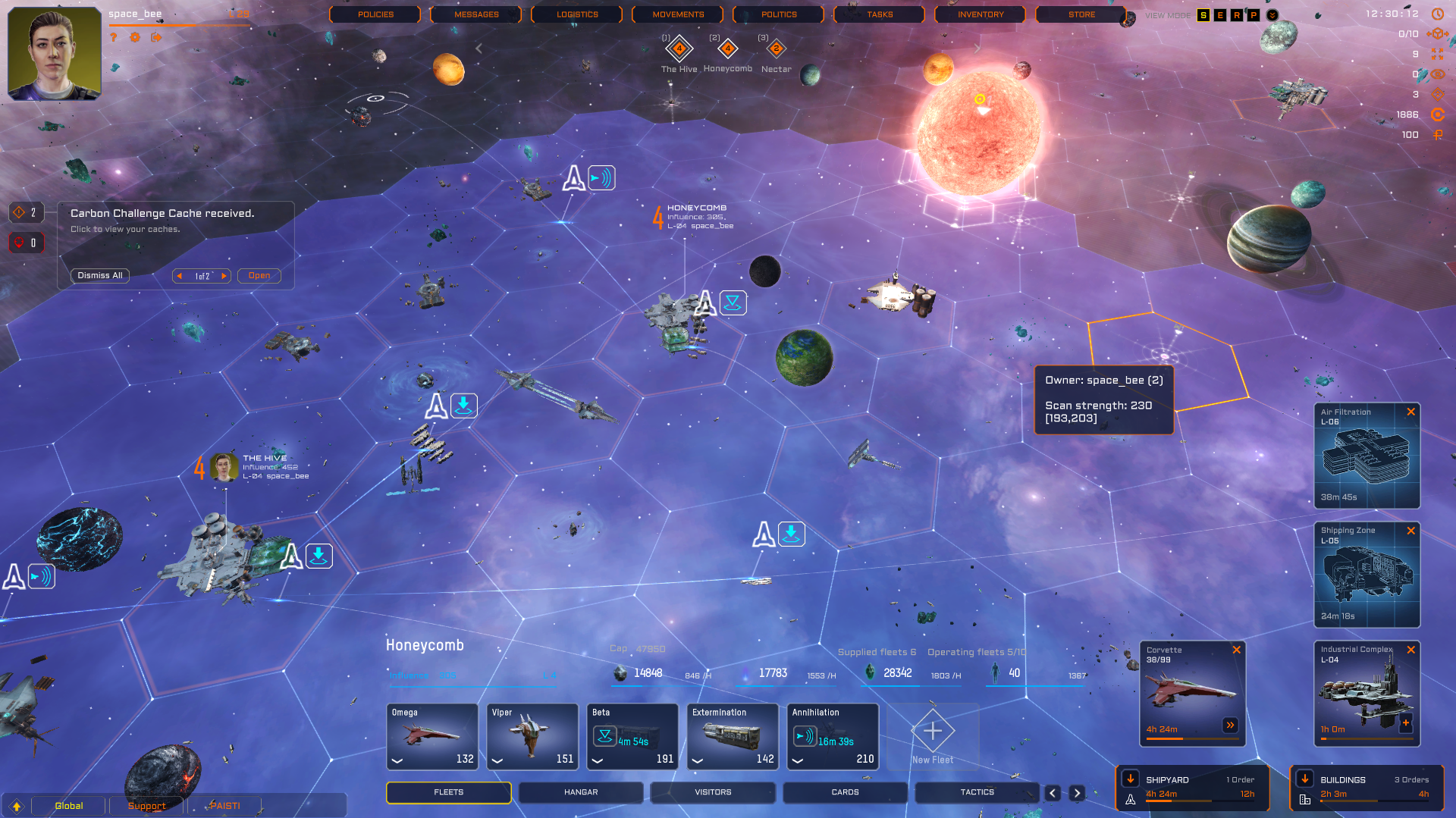 Image for Starborne is a calmer kind of multiplayer space skulduggery