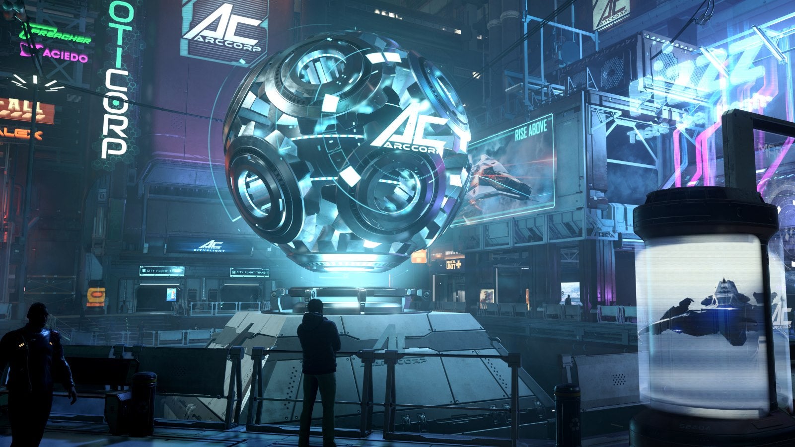 Image for Star Citizen Alpha 3.5 adds a new city-planet, flight model and women