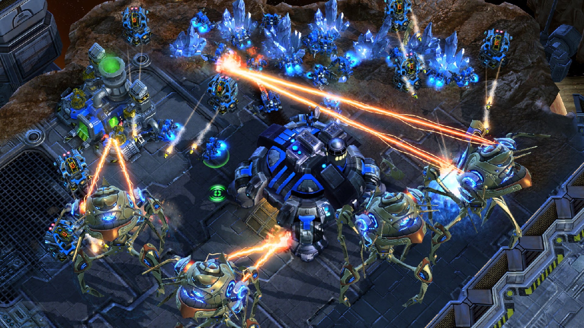 Gameplay screenshot of Starcraft 2