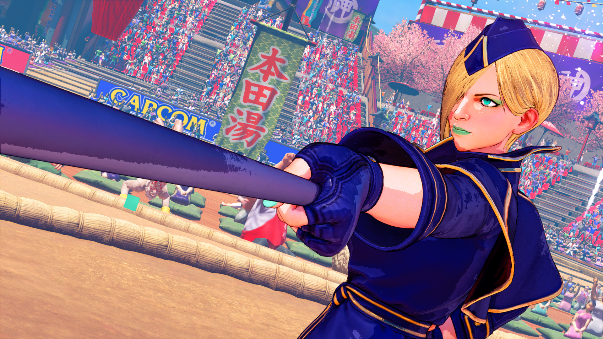 Striking a pose with the Cel-Shaded filter in Street Fighter V's Definitive Update.
