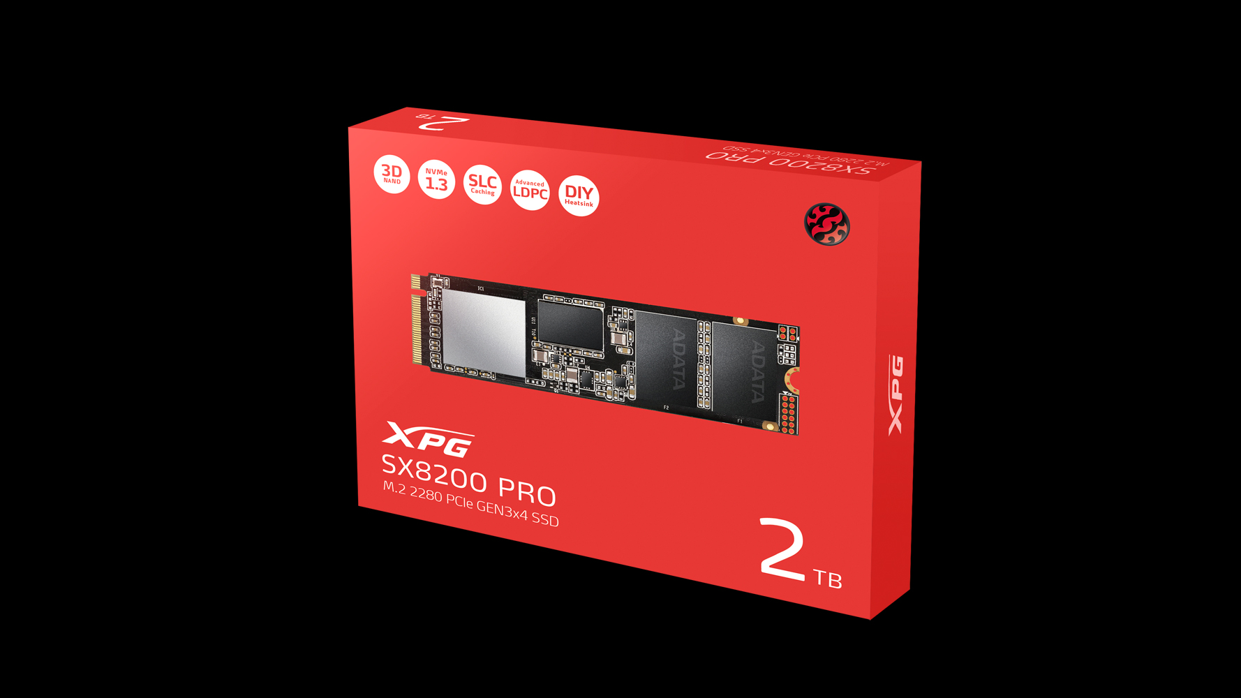 O SSD SX8200 Pro 2TB NVMe do XPG caiu para £ 118