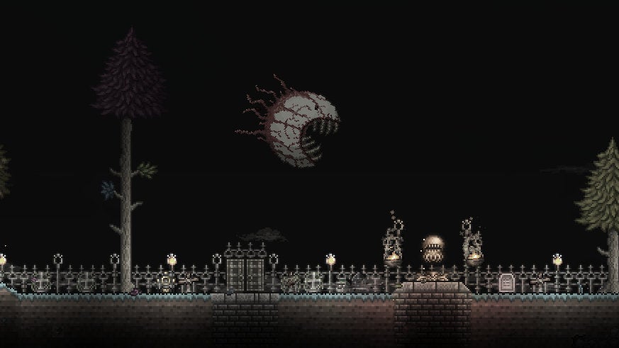 Image for Terraria's massive final update, Journey's End, is out today