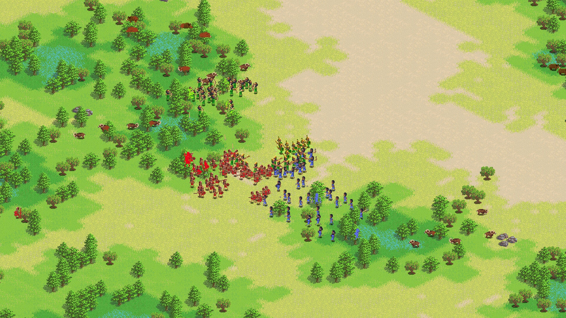 Two tiny armies meeting in battle in The Fertile Crescent