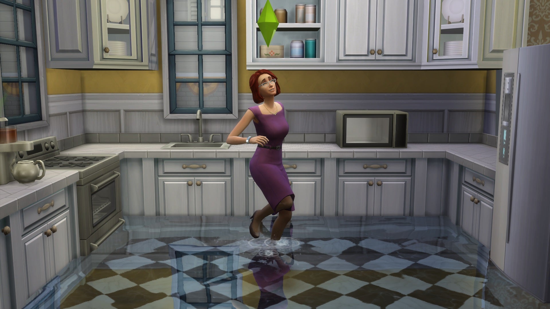 I giocatori di The Sims 4 inondano le loro case di pozzanghere