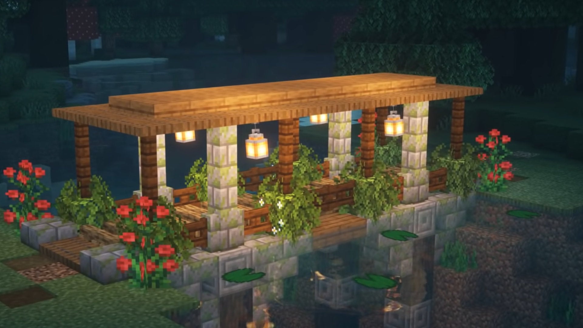 A screenshot of a Minecraftmuseum build.