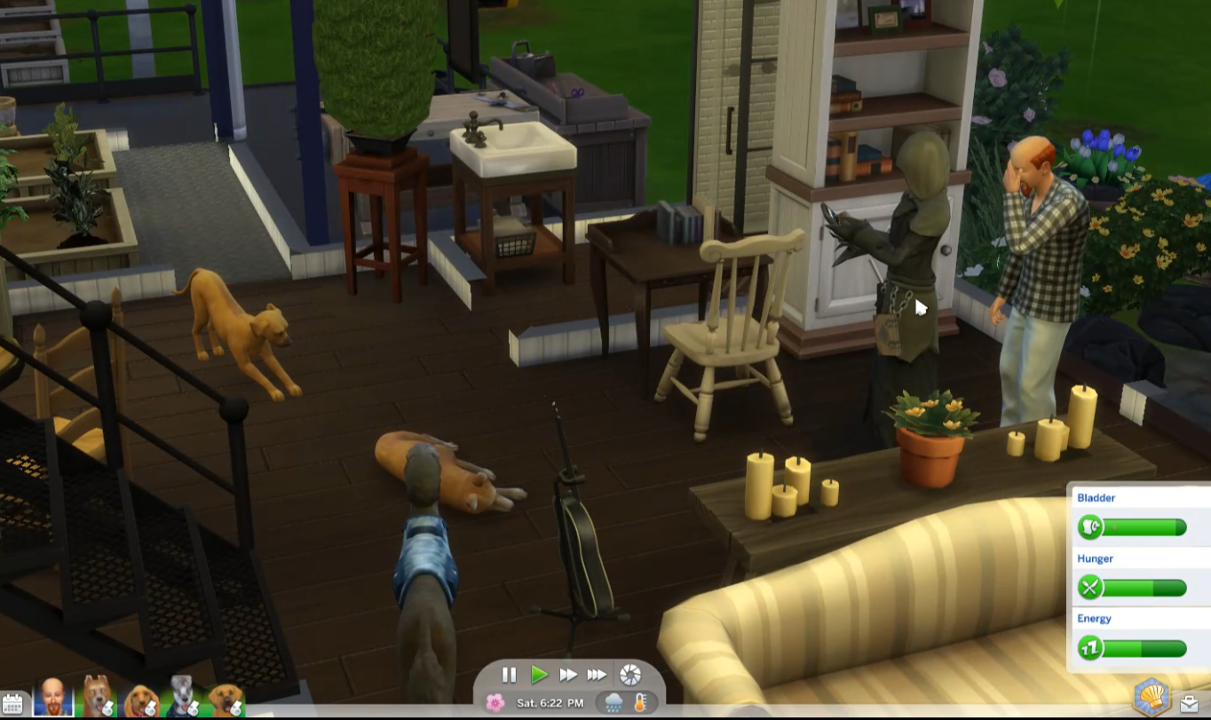 Image for Motherlode: playing The Sims to death in Simento Mori