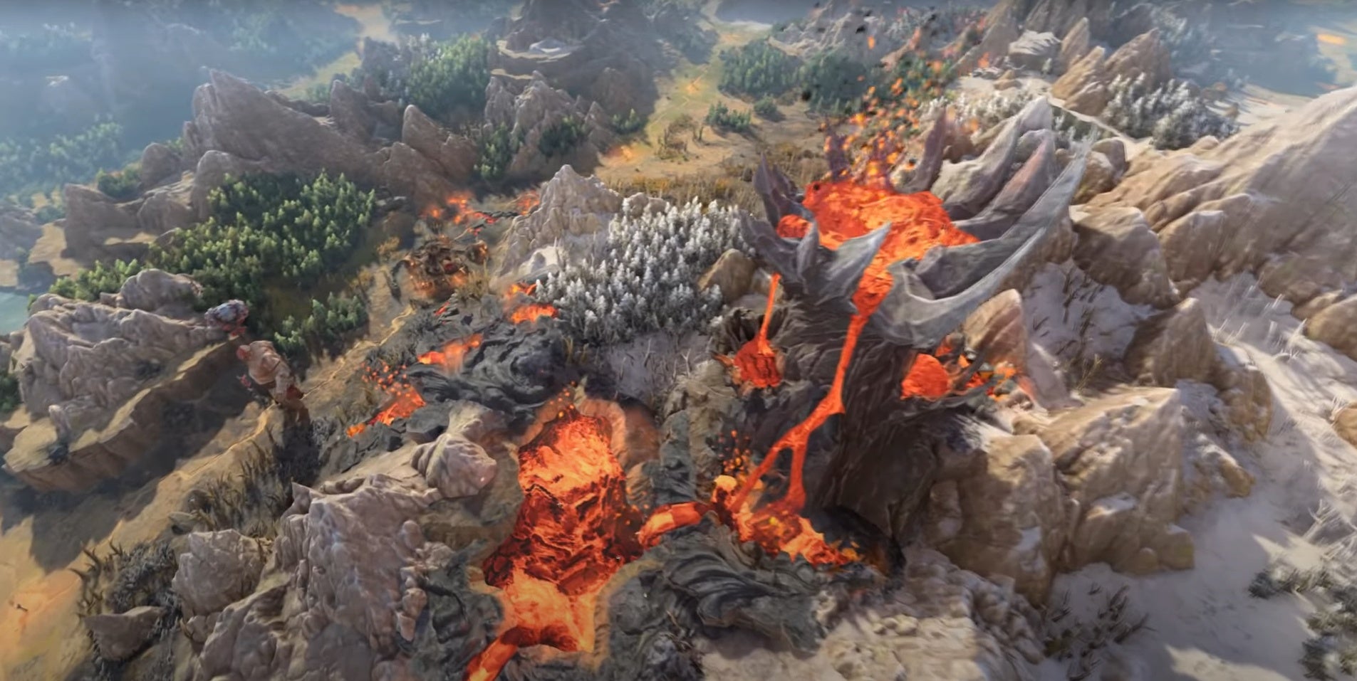 La mappa della campagna di Total War: Warhammer 3 è più bella che mai
