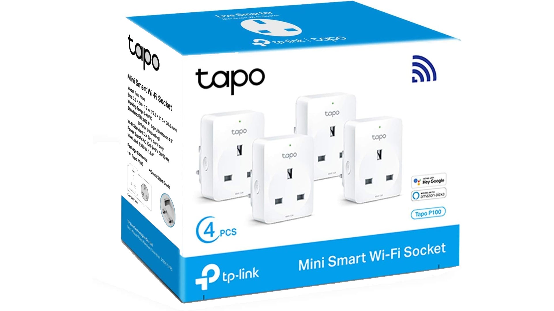 Image for Get four TP-Link smart plugs for £27 at Amazon