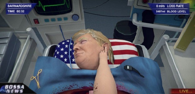 Image for Hippocratic Oaf: Surgeon Simulator Tackles Trump