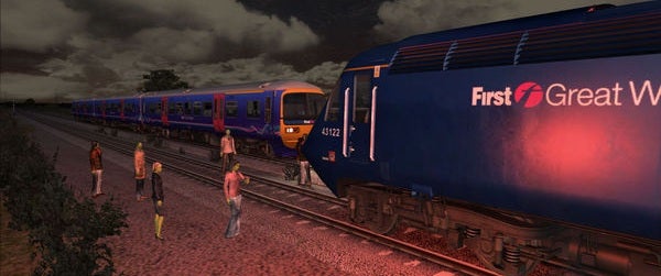 Image for Traaaaaiiiiins: Railworks 3 Trains vs Zombies