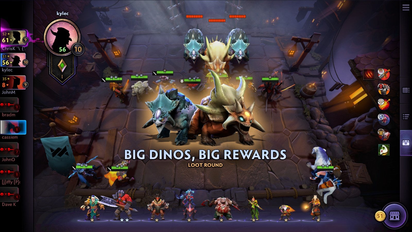 Image for Dota Underlords, Valve's take on Auto Chess, is now free for all