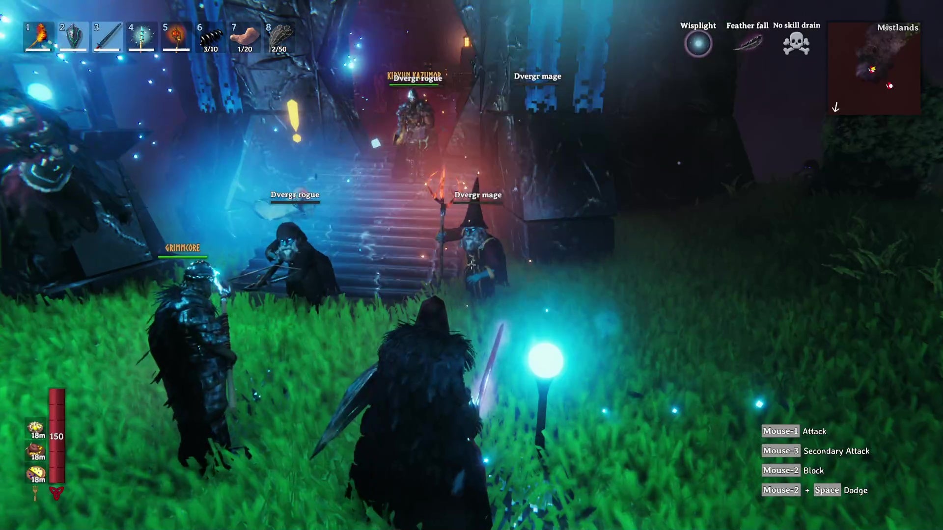 Players encounter the Dvergr for the first time in Valheim Mistlands.