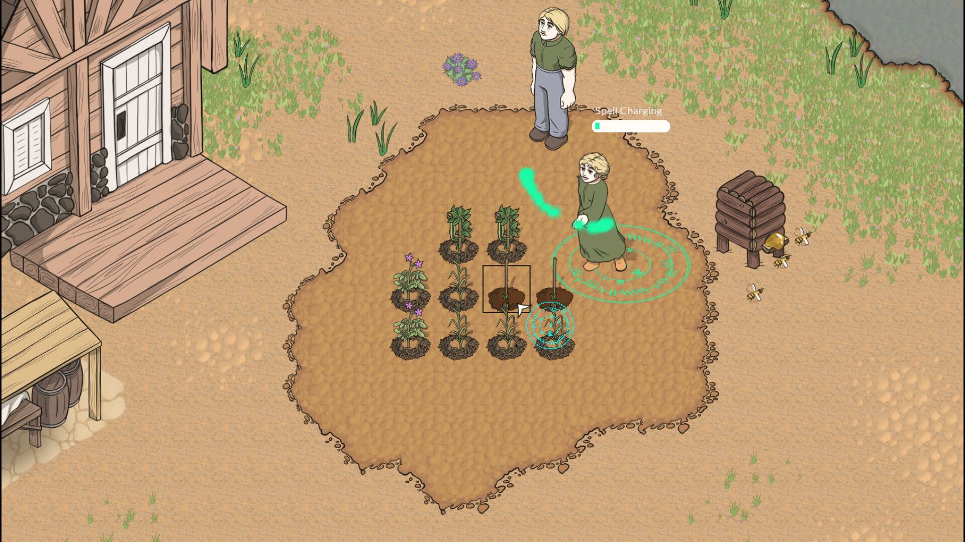 Farming your small plot in Veil Of Dust