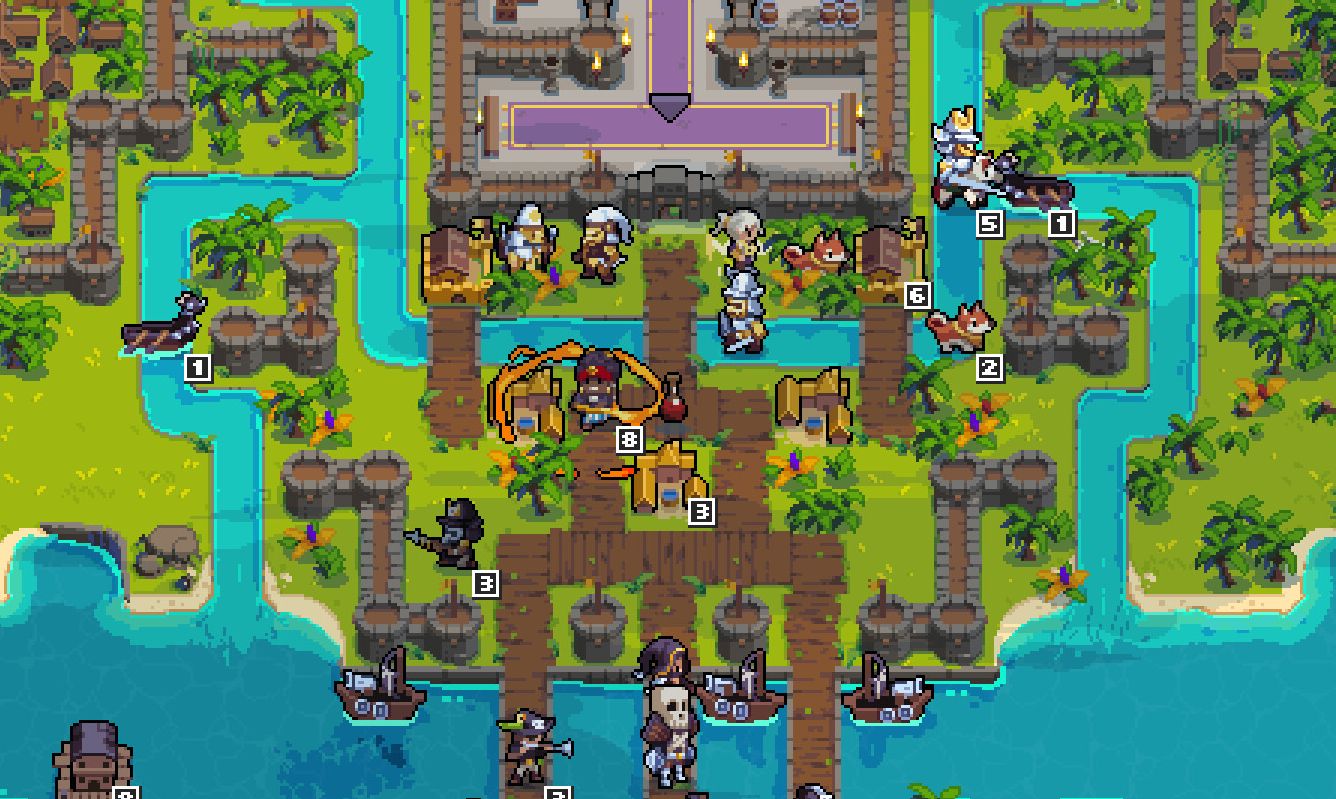 Some new units in turn-based battler Wargroove 2.