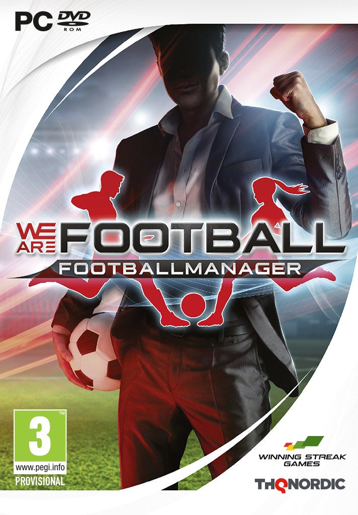 The PC box art for We Are Football.