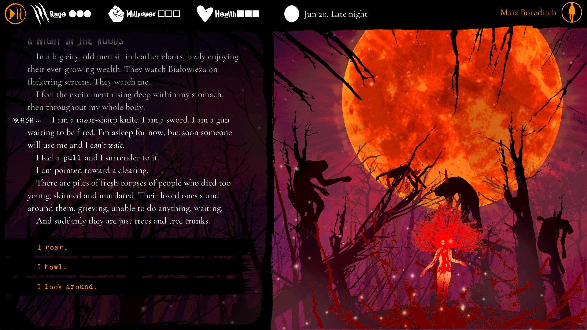 Image for Take a spooky hike with Werewolf: The Apocalypse - Heart Of The Forest's time-limited demo