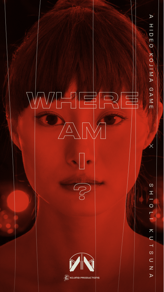 An image of actress Shioli Kutsuna with "Where Am I?" written atop it.