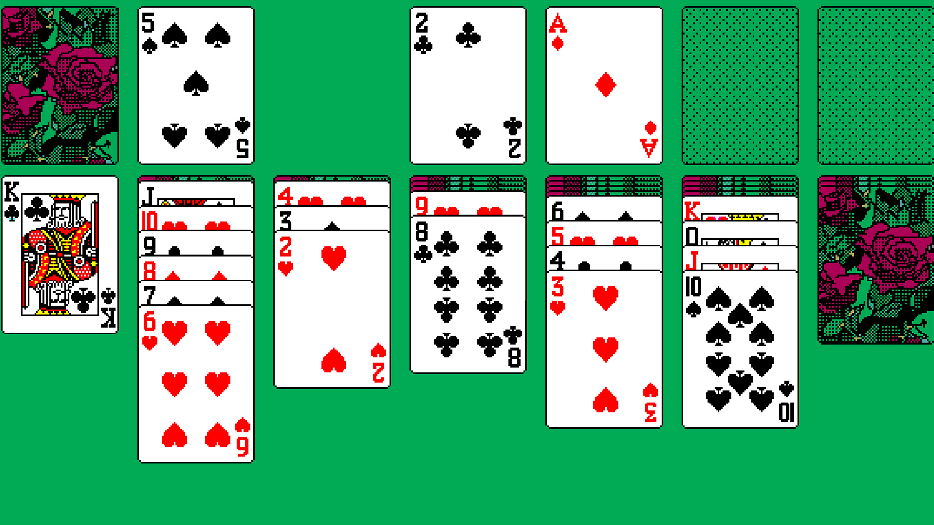 microsoft solitaire collection game options bug