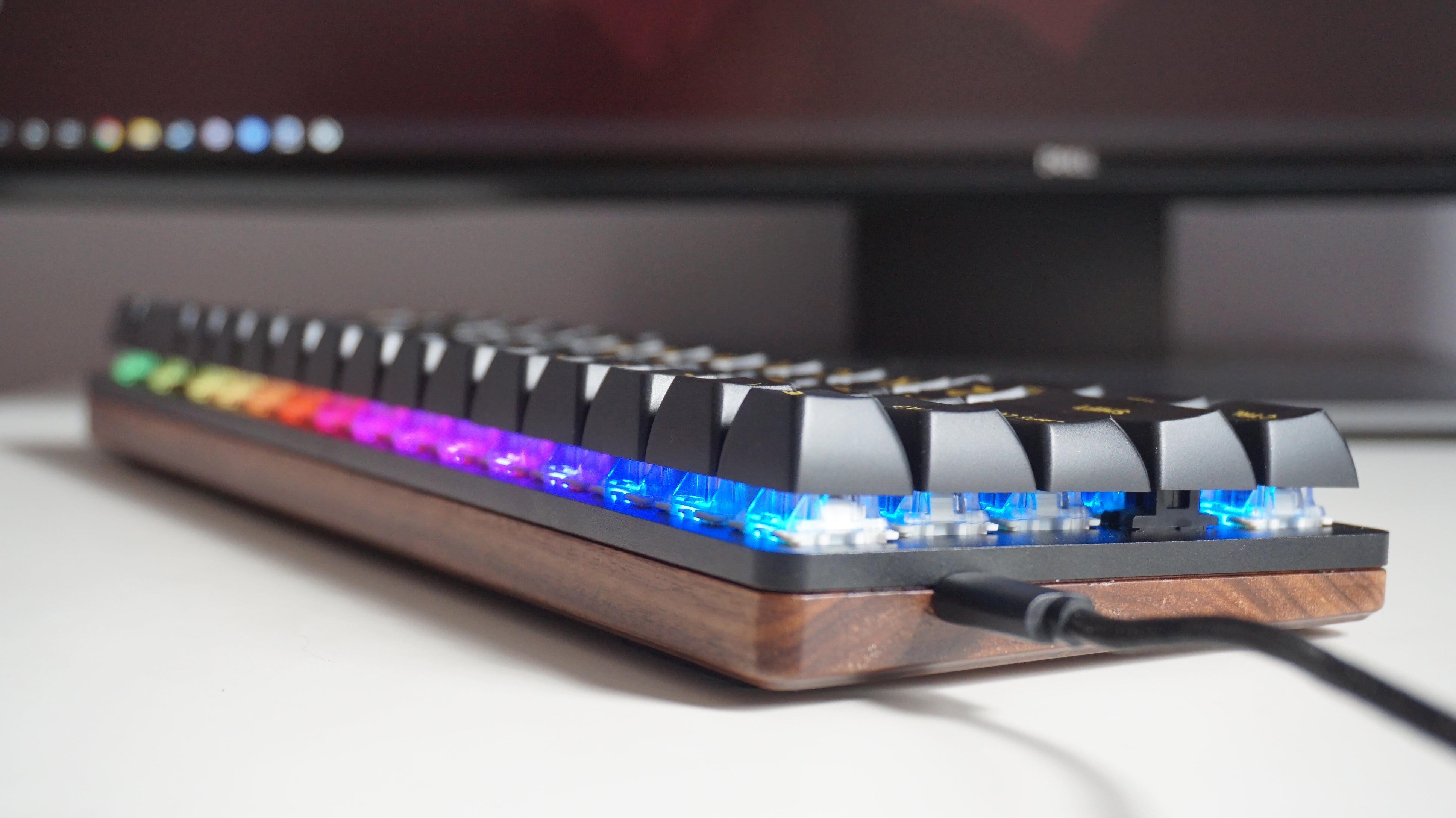 Image for Will you pine for this wooden mechanical keyboard?