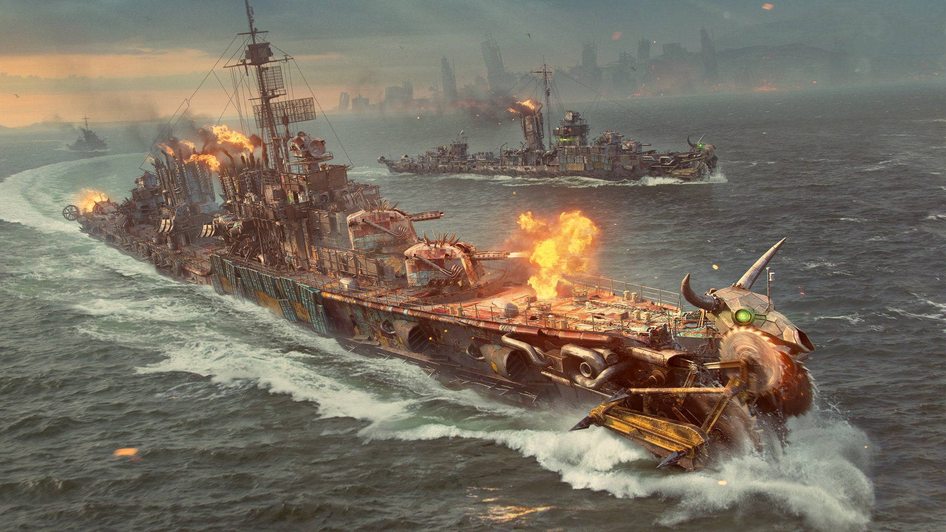 Image for World Of Warships adds... let me double-check my notes... a post-apocalyptic battle royale mode