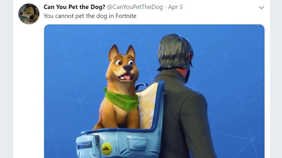 The "Can You Pet the Dog?" Twitter account is reshaping the games industry