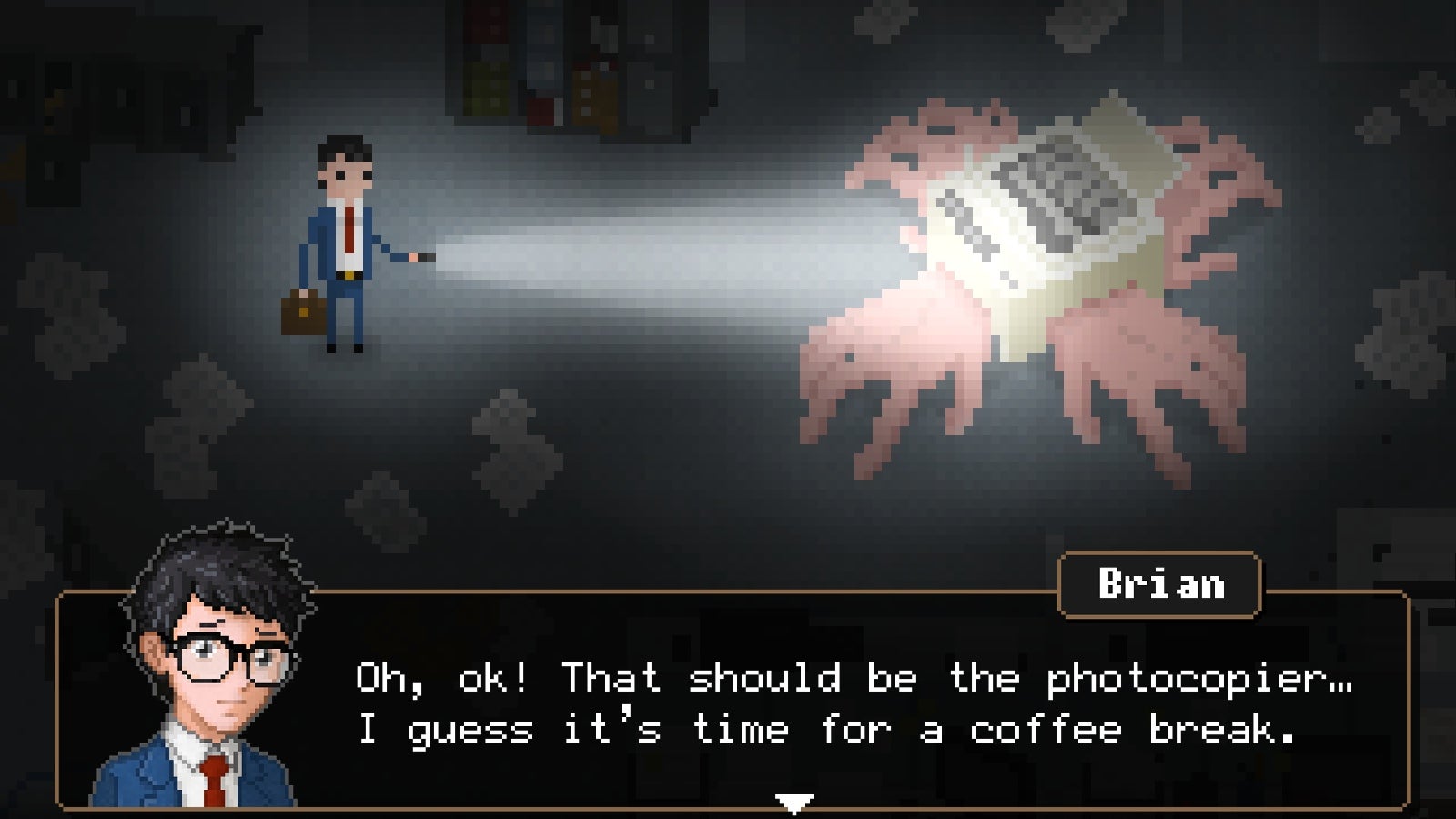 Image for Yuppie Psycho clocks in today
