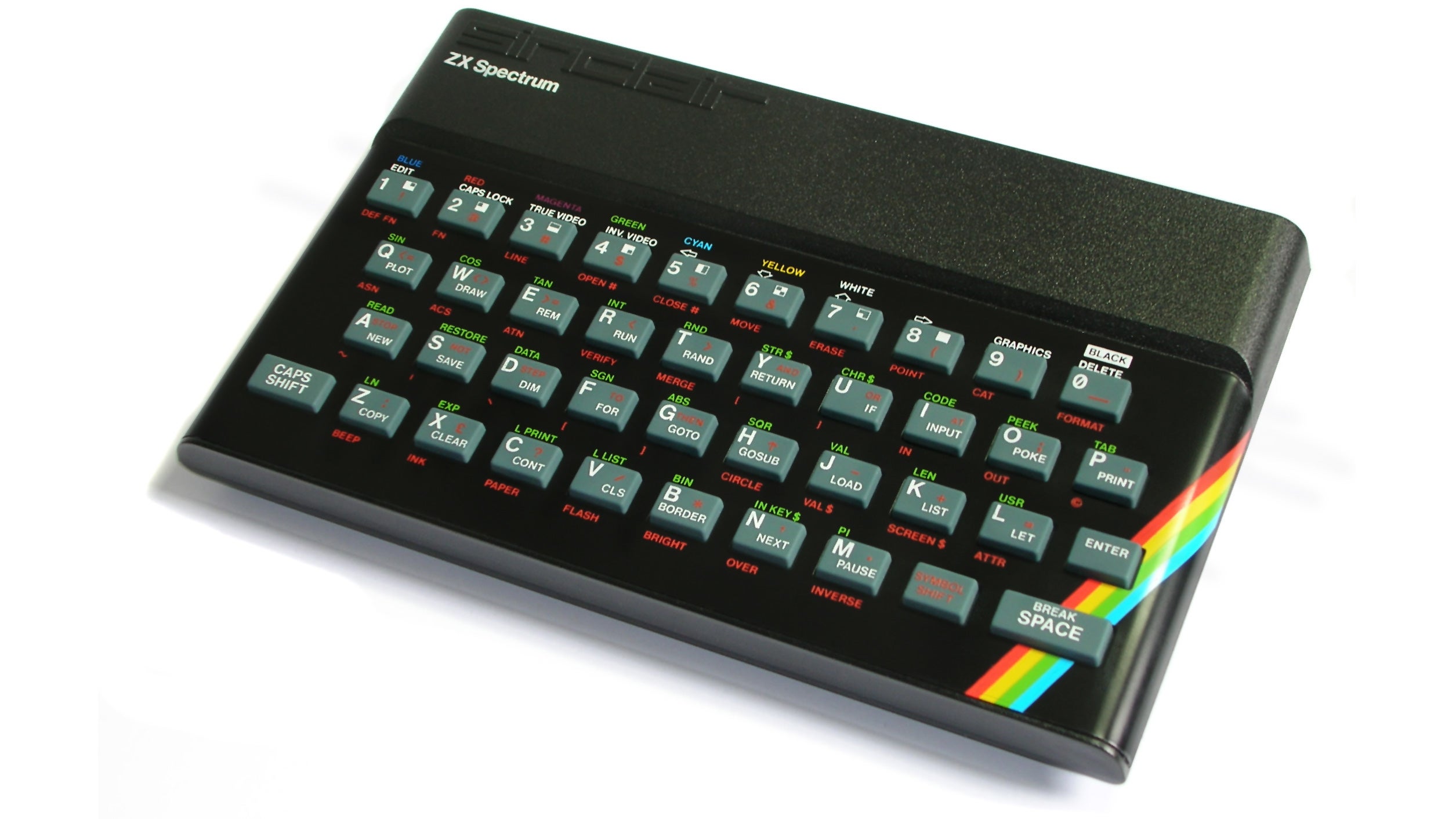 A photograph of a ZX Spectrum.